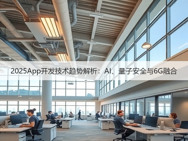 2025App开发技术趋势解析:AI、量子安全与6G融合(图2) 2025App开发技术趋势解析:AI、量子安全与6G融合(图2)