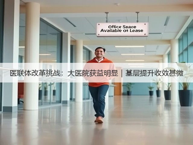 医联体改革挑战:大医院获益明显|基层提升收效甚微(图1) 医联体改革挑战:大医院获益明显|基层提升收效甚微(图1)