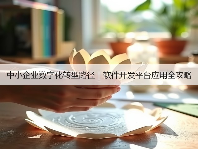 中小企业数字化转型路径｜软件开发平台应用全攻略(图2)