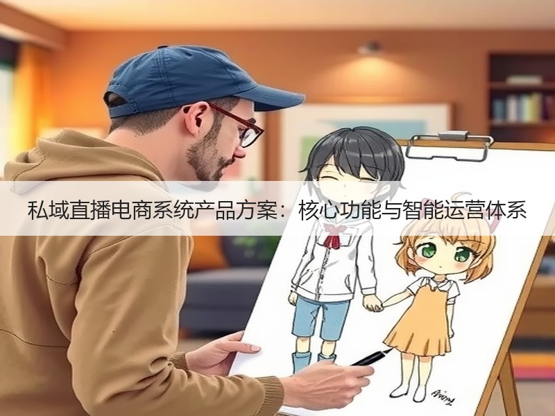 私域直播电商系统产品方案：核心功能与智能运营体系