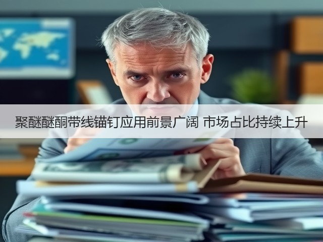 聚醚醚酮带线锚钉应用前景广阔 市场占比持续上升(图2) 聚醚醚酮带线锚钉应用前景广阔 市场占比持续上升(图2)