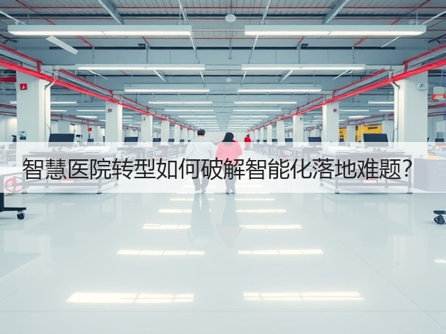 智慧医院转型如何破解智能化落地难题?(图1) 智慧医院转型如何破解智能化落地难题?(图1)