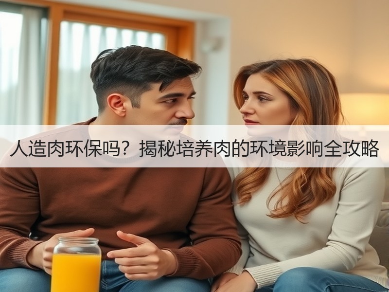 人造肉环保吗？揭秘培养肉的环境影响全攻略
