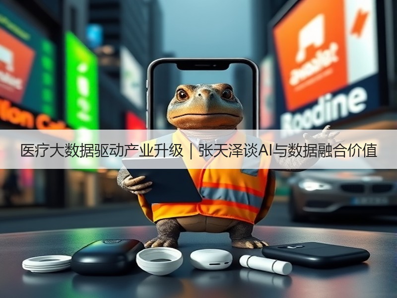 医疗大数据驱动产业升级｜张天泽谈AI与数据融合价值