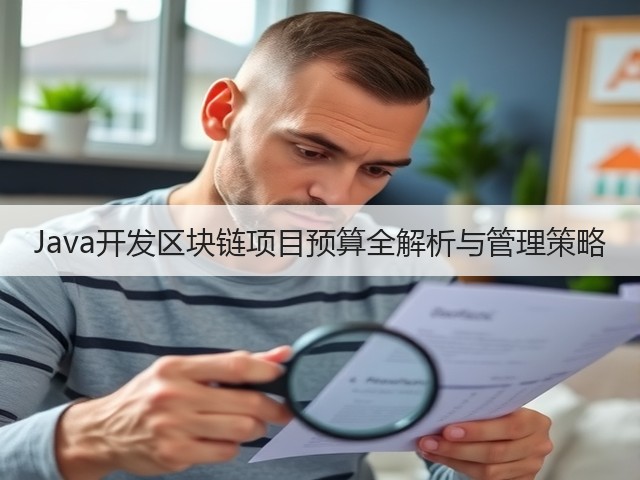 Java开发区块链项目预算全解析与管理策略(图3) Java开发区块链项目预算全解析与管理策略(图3)