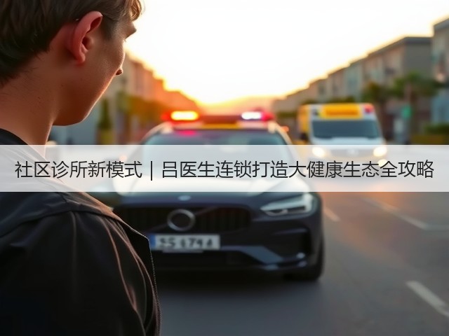 社区诊所新模式|吕医生连锁打造大健康生态全攻略(图2) 社区诊所新模式|吕医生连锁打造大健康生态全攻略(图2)