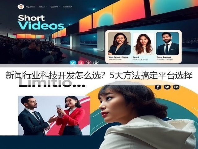 新闻行业科技开发怎么选?5大方法搞定平台选择(图1) 新闻行业科技开发怎么选?5大方法搞定平台选择(图1)
