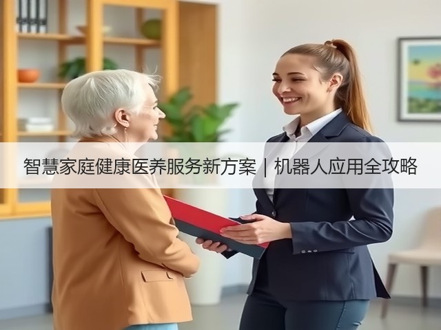 智慧家庭健康医养服务新方案|机器人应用全攻略(图3) 智慧家庭健康医养服务新方案|机器人应用全攻略(图3)
