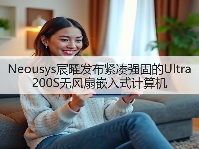 Neousys宸曜发布紧凑强固的Ultra 200S无风扇嵌