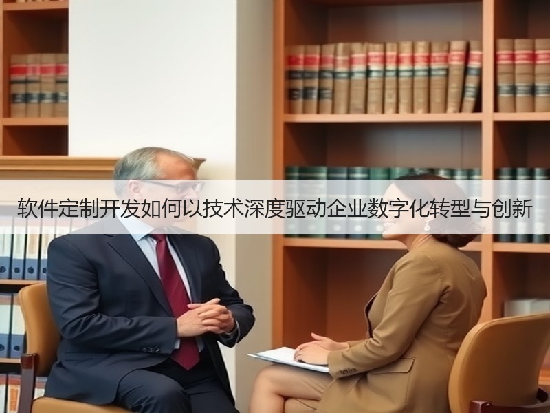 软件定制开发如何以技术深度驱动企业数字化转型与创新