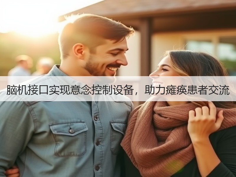 脑机接口实现意念控制设备，助力瘫痪患者交流