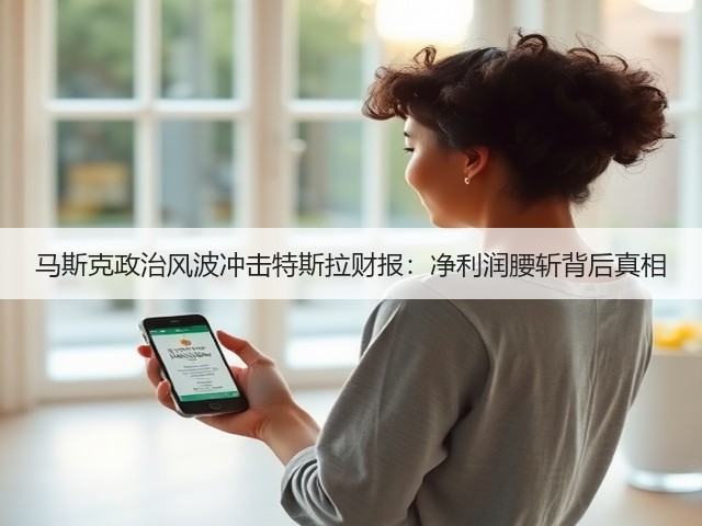 马斯克政治风波冲击特斯拉财报:净利润腰斩背后真相(图2) 马斯克政治风波冲击特斯拉财报:净利润腰斩背后真相(图2)