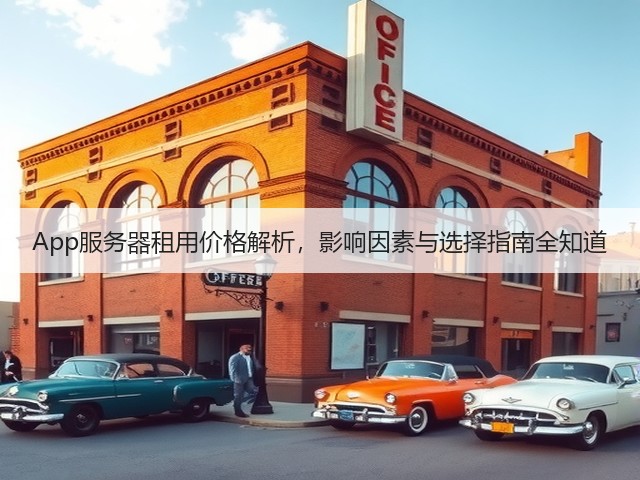 App服务器租用价格解析，影响因素与选择指南全知道(图1)