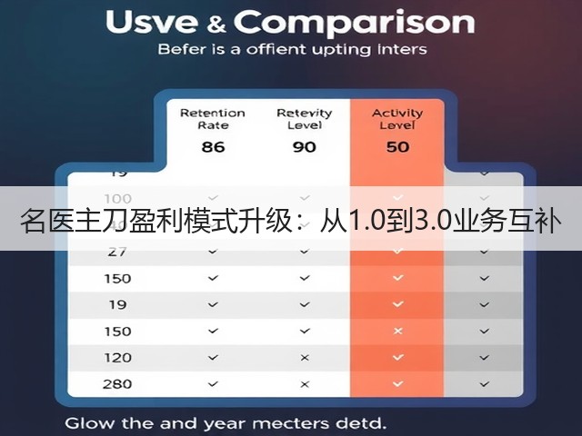 名医主刀盈利模式升级:从1.0到3.0业务互补(图2) 名医主刀盈利模式升级:从1.0到3.0业务互补(图2)