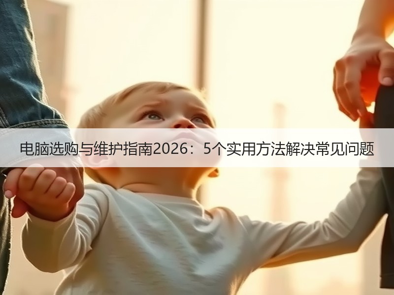 电脑选购与维护指南2026：5个实用方法解决常见问题