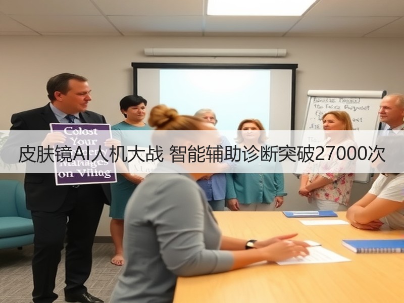 皮肤镜AI人机大战 智能辅助诊断突破27000次