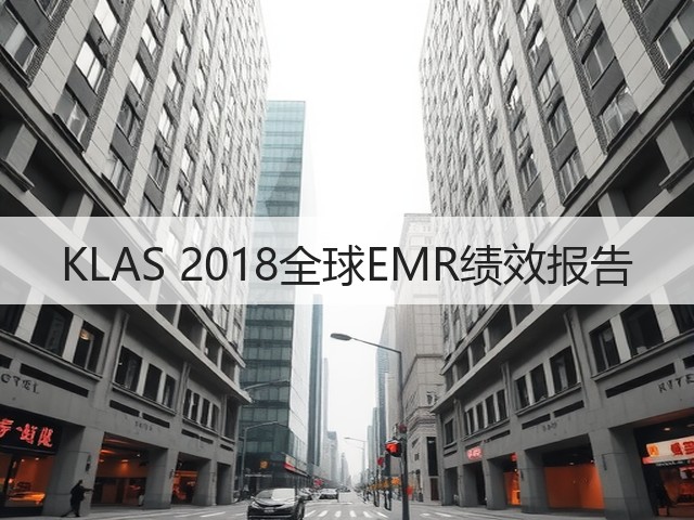 KLAS 2018全球EMR绩效报告(图1) KLAS 2018全球EMR绩效报告(图1)