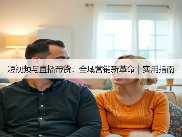短视频与直播带货:全域营销新革命|实用指南(图1) 短视频与直播带货:全域营销新革命|实用指南(图1)