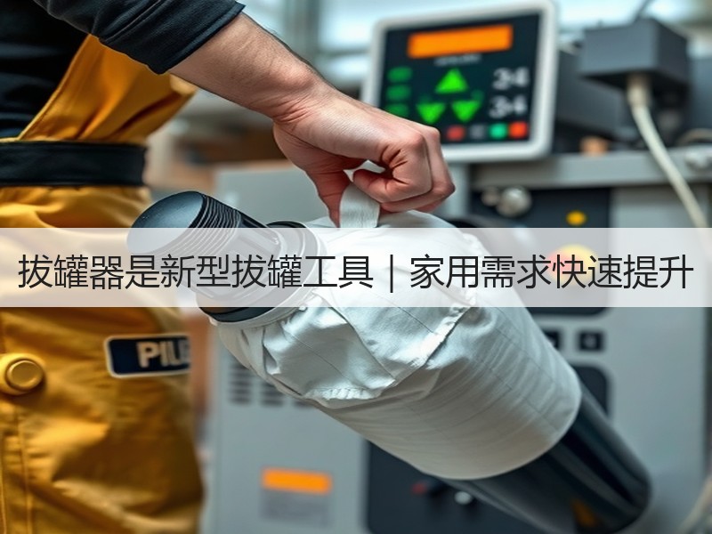 拔罐器是新型拔罐工具｜家用需求快速提升