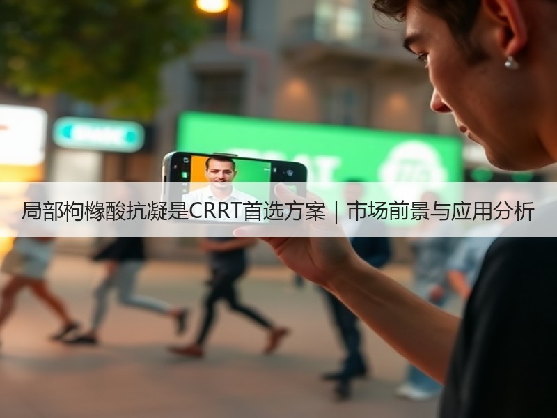 局部枸橼酸抗凝是CRRT首选方案｜市场前景与应用分析