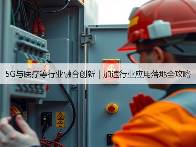 5G与医疗等行业融合创新|加速行业应用落地全攻略(图1) 5G与医疗等行业融合创新|加速行业应用落地全攻略(图1)