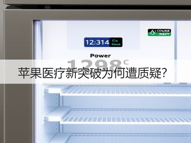苹果医疗新突破为何遭质疑?(图2) 苹果医疗新突破为何遭质疑?(图2)