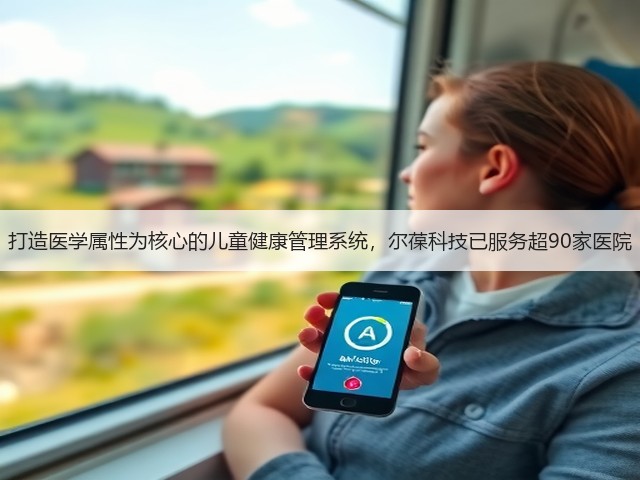 打造医学属性为核心的儿童健康管理系统,尔葆科技已服务超90家医院(图3) 打造医学属性为核心的儿童健康管理系统,尔葆科技已服务超90家医院(图3)