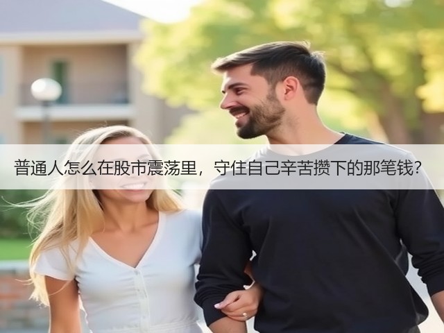 普通人怎么在股市震荡里,守住自己辛苦攒下的那笔钱?(图1) 普通人怎么在股市震荡里,守住自己辛苦攒下的那笔钱?(图1)