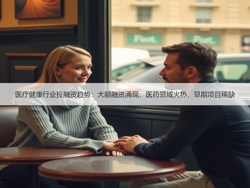 医疗健康行业投融资趋势：大额融资涌现，医药领域火热，早期项目