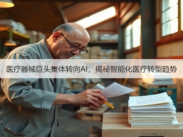 医疗器械巨头集体转向AI,揭秘智能化医疗转型趋势(图3) 医疗器械巨头集体转向AI,揭秘智能化医疗转型趋势(图3)
