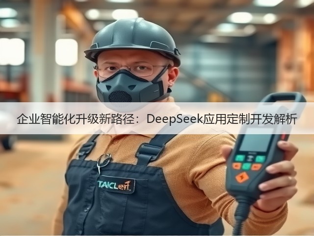 企业智能化升级新路径:DeepSeek应用定制开发解析(图1) 企业智能化升级新路径:DeepSeek应用定制开发解析(图1)