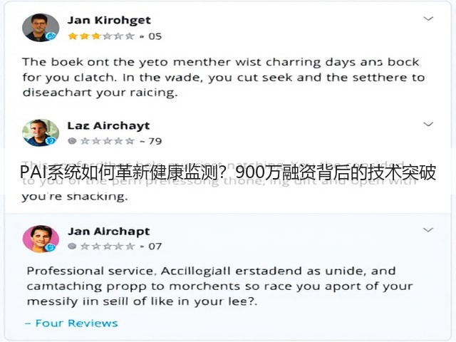 PAI系统如何革新健康监测?900万融资背后的技术突破(图2) PAI系统如何革新健康监测?900万融资背后的技术突破(图2)