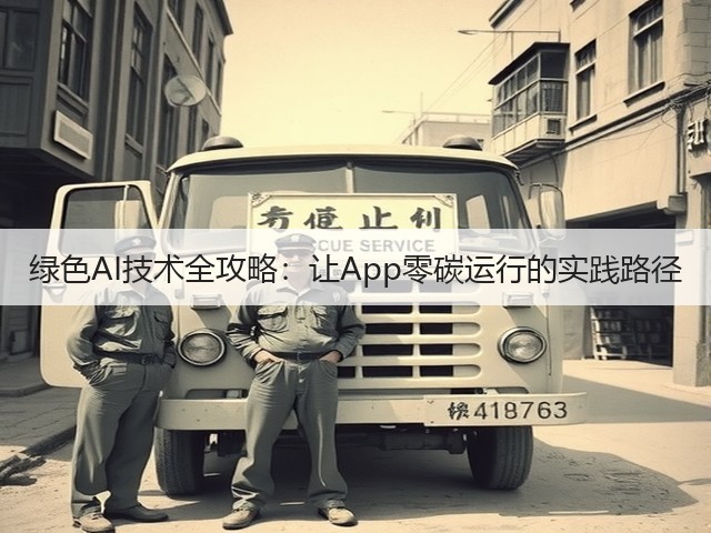 绿色AI技术全攻略:让App零碳运行的实践路径(图3) 绿色AI技术全攻略:让App零碳运行的实践路径(图3)