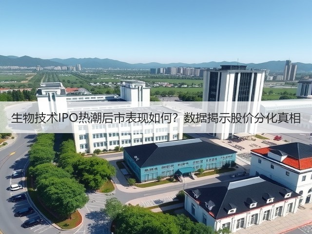 生物技术IPO热潮后市表现如何?数据揭示股价分化真相(图2) 生物技术IPO热潮后市表现如何?数据揭示股价分化真相(图2)