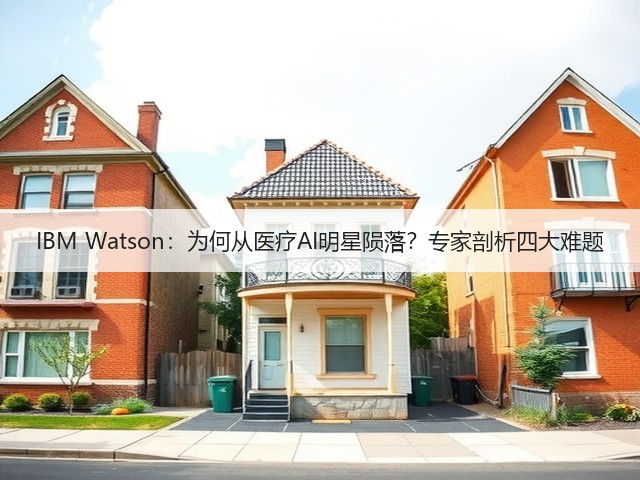 IBM Watson：为何从医疗AI明星陨落？专家剖析四大难题(图1)