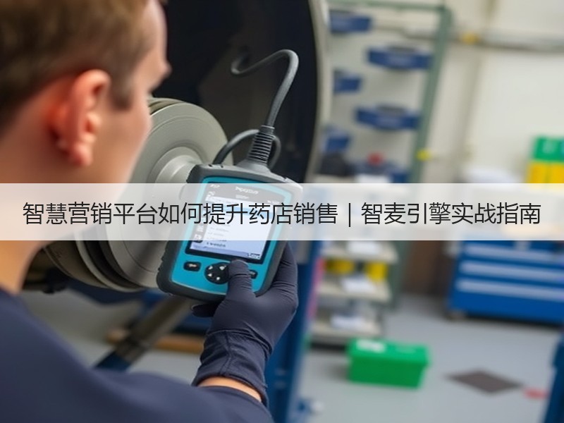 智慧营销平台如何提升药店销售｜智麦引擎实战指南