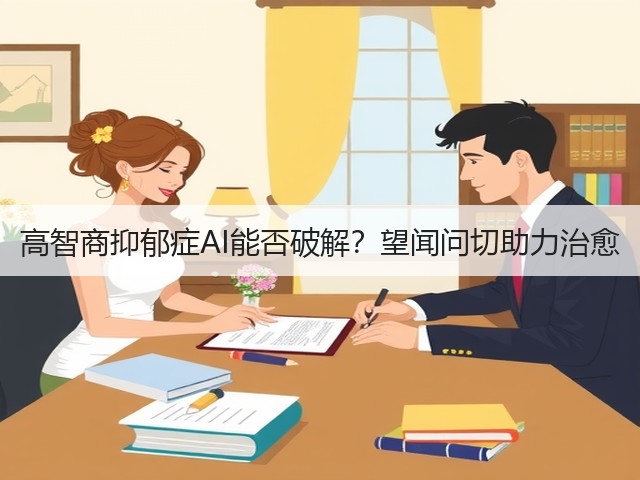 高智商抑郁症AI能否破解?望闻问切助力治愈(图3) 高智商抑郁症AI能否破解?望闻问切助力治愈(图3)