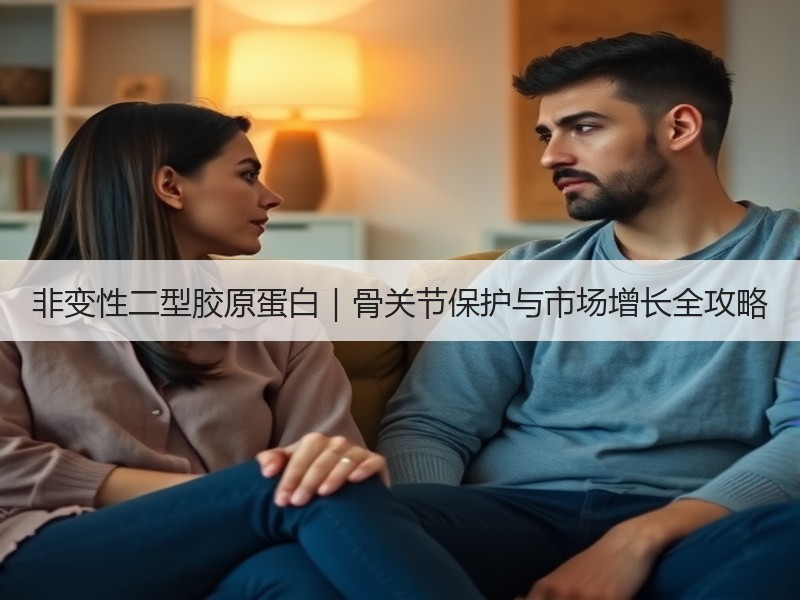 非变性二型胶原蛋白｜骨关节保护与市场增长全攻略