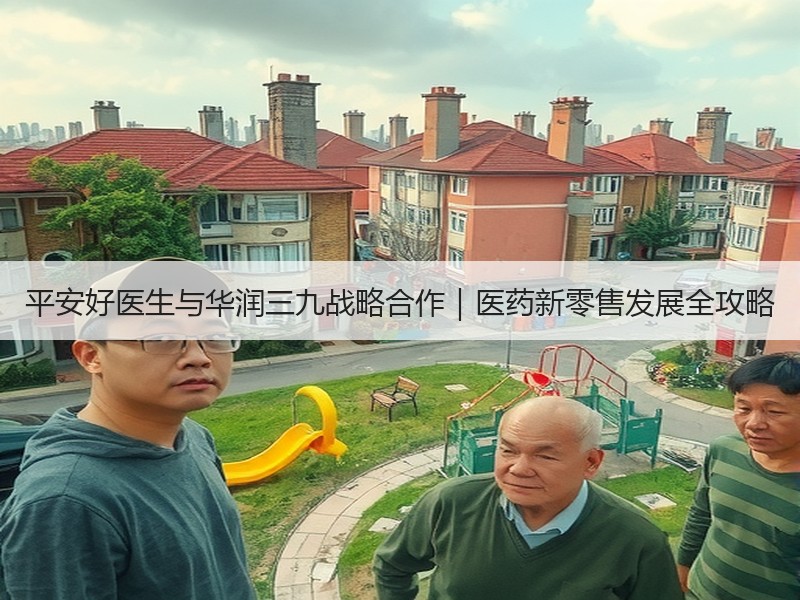 平安好医生与华润三九战略合作｜医药新零售发展全攻略