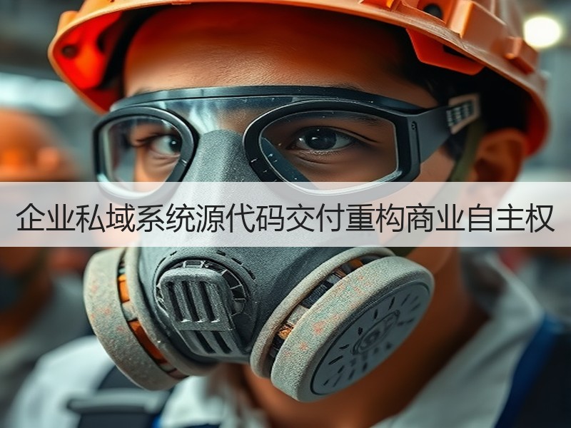 企业私域系统源代码交付重构商业自主权