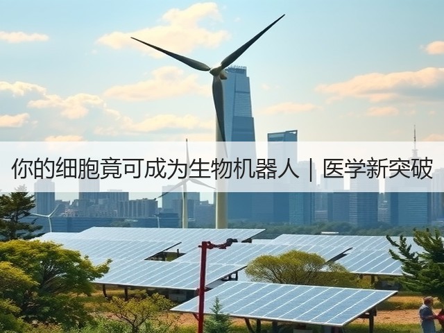 你的细胞竟可成为生物机器人|医学新突破(图3) 你的细胞竟可成为生物机器人|医学新突破(图3)