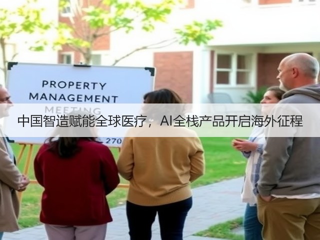 中国智造赋能全球医疗,AI全栈产品开启海外征程(图2) 中国智造赋能全球医疗,AI全栈产品开启海外征程(图2)