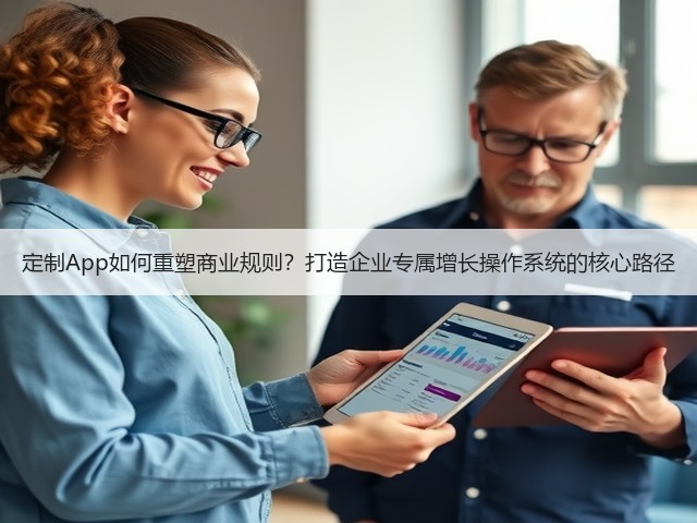 定制App如何重塑商业规则?打造企业专属增长操作系统的核心路径(图2) 定制App如何重塑商业规则?打造企业专属增长操作系统的核心路径(图2)