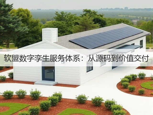 软盟数字孪生服务体系:从源码到价值交付(图1) 软盟数字孪生服务体系:从源码到价值交付(图1)