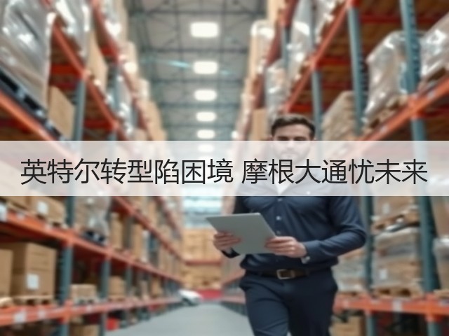 英特尔转型陷困境 摩根大通忧未来(图2) 英特尔转型陷困境 摩根大通忧未来(图2)