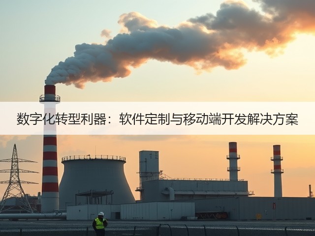 数字化转型利器:软件定制与移动端开发解决方案(图1) 数字化转型利器:软件定制与移动端开发解决方案(图1)