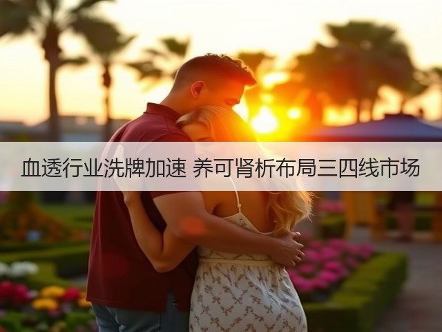 血透行业洗牌加速 养可肾析布局三四线市场(图1) 血透行业洗牌加速 养可肾析布局三四线市场(图1)