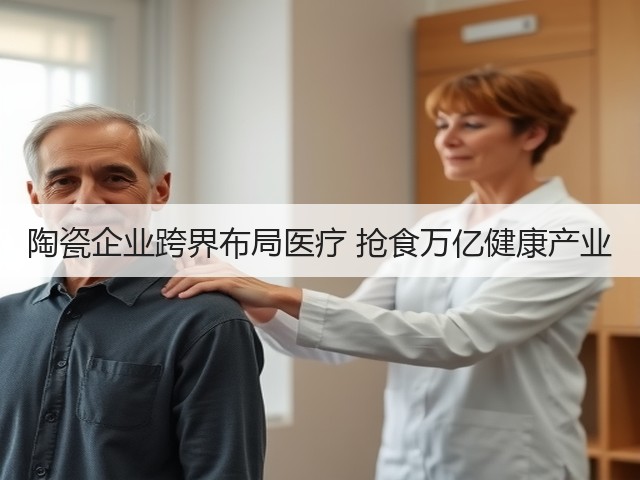 陶瓷企业跨界布局医疗 抢食万亿健康产业(图3) 陶瓷企业跨界布局医疗 抢食万亿健康产业(图3)