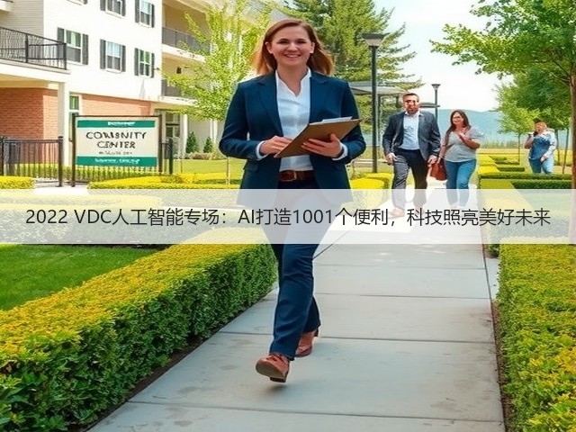 2022 VDC人工智能专场:AI打造1001个便利,科技照亮美好未来(图1) 2022 VDC人工智能专场:AI打造1001个便利,科技照亮美好未来(图1)