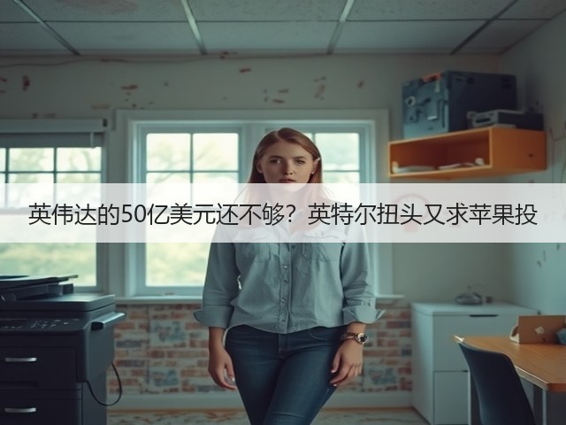 英伟达的50亿美元还不够？英特尔扭头又求苹果投(图3)